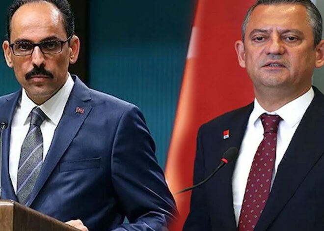 MİT Başkanı Kalın bu hafta CHP’yi ziyaret edecek